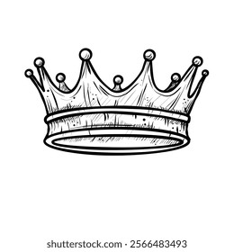 royal crown - vector illustration