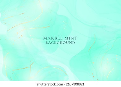 Royal cyan mint liquid marble watercolor background with white lines and brush stains. Teal turquoise marbled alcohol ink drawing effect. Vector illustration backdrop, watercolour wedding invitation.