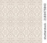 Royal damask wallpaper pattern design