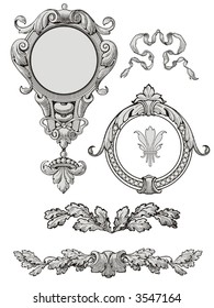 Royal decoration vector