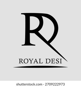 ROYAL DESI VECTOR LOGO DESIGN TEMPLATE