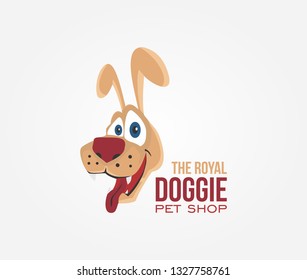 The Royal Dogie pet shop logo 