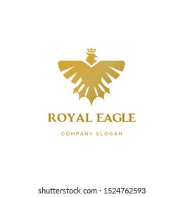 Royal Eagle Logo Template Design