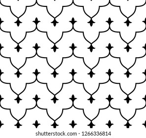 Royal East Pattern. Seamless Luxery Vector Background.