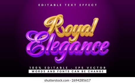 Royal Elegance Text Effect Create Stunning Designs with Editable Text Styles for a Luxurious Look