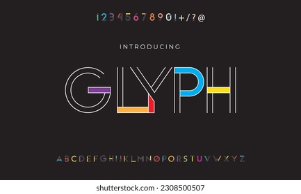 Royal, Elegant alphabet font and number. Premium uppercase fashion Design typography