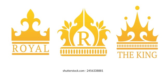 Royal Emblem Logo Series vector