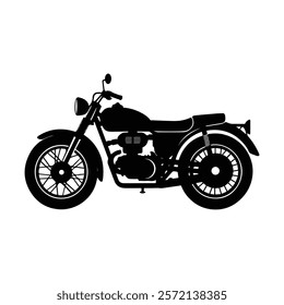 Royal Enfield bike silhouette logo