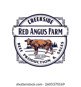 The Royal Farm logo template