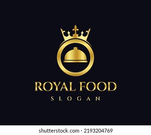 Royal Food Logo Luxury Food Logo Stock Vector (Royalty Free) 2193204769 ...