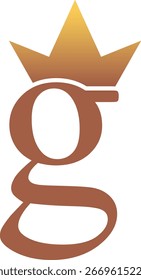 Royal G Logo mit Krone