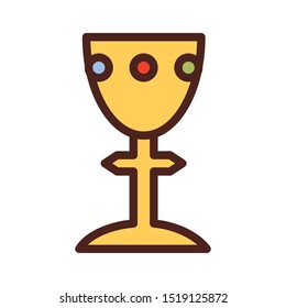 Royal Goblet illustration vector design