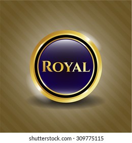 Royal gold badge