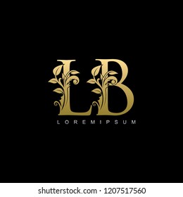 Royal Gold LB Letter Logo