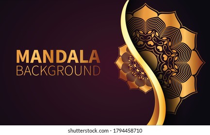 Royal Gradient Mandala floral patterns Design Template for Henna, Mehndi, tattoo, decoration, Yoga template.
Decorative ornament in ethnic oriental style. Coloring book page.