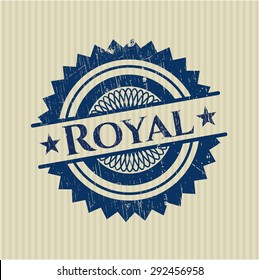 Royal grunge seal