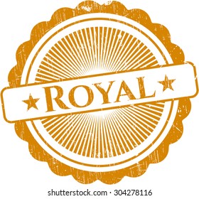 Royal grunge seal