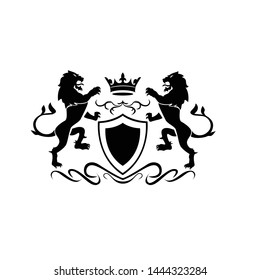 Royal Healdic Lion Logo Luxury