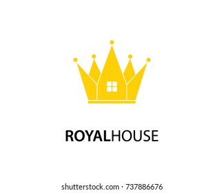 Royal House creative logo template design