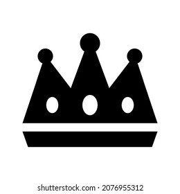 royal king crown vector icon element