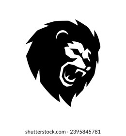 Royal king lion crown symbols. Elegant gold Leo animal logo. Premium luxury brand identity icon. Vector illustration.