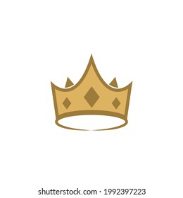 Royal King Queen Crown Elegant Luxury logo design