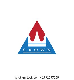 Royal King Queen Crown Elegant Luxury logo design