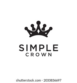 Royal King Queen Crown Elegant Luxury logo design