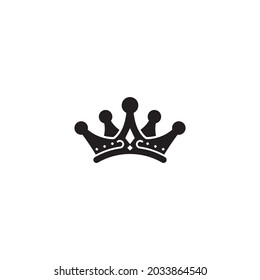 Diseño del logotipo del Royal King Queen Crown Elegant Luxury