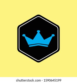 Royal King with simple Logo Design