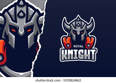 Royal Knight E-sport Logo Template