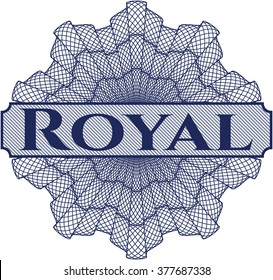 Royal linear rosette