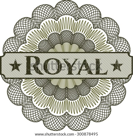Royal linear rosette