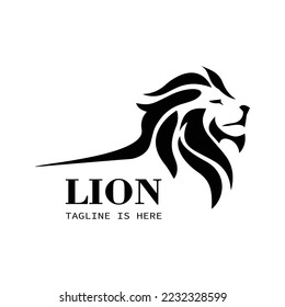 Diseño del logo de inspiración Royal Lion King