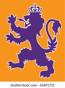 Royal Lion King Vector