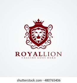 Royal Lion Logo 02 available in vector/illustration