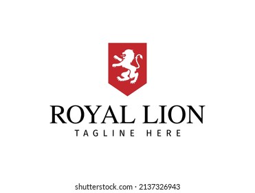 diseño de logotipo real. plantilla de logotipo