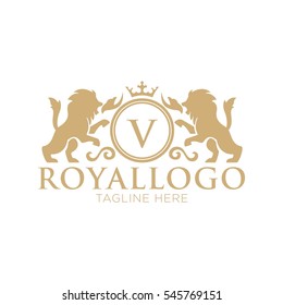 Royal logo design template