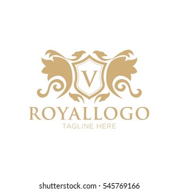Royal logo design template