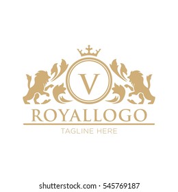 Royal logo design template