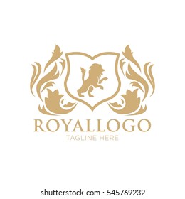 Royal logo design template