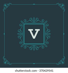 Royal Logo Design Template. Flourishes calligraphic elegant ornament lines. Luxury Logo, Crest Logo, Ornament Logo, Vintage logo, Vector Design, Logo Design, Premium Logo, Boutique Logo, Monogram.