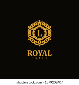 Royal logo letter L, design inspiration vector template for any purpose logo