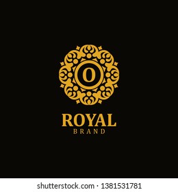 Royal logo letter O, design inspiration vector template for any purpose logo