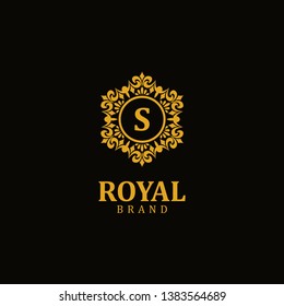 Royal logo letter S, design inspiration vector template for any purpose logo