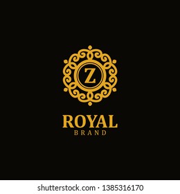 Royal logo letter Z, design inspiration vector template for any purpose logo