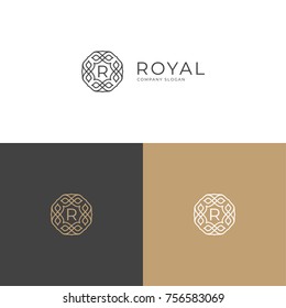 Royal Logo Monogram Elegant