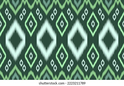 Royal luxurious ancient neon Ikat patterns. Geometric ethnic tribal vintage retro style. Fabric textile ikat seamless pattern. Indian African Asian navajo Aztec ikat print vector abstract background.