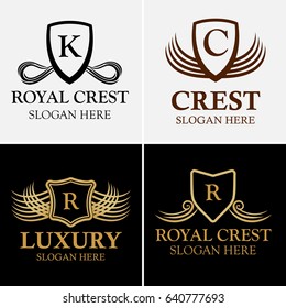 Royal Luxury Crest Logos