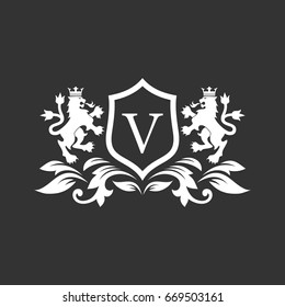 Royal luxury logo